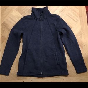 North Face full zip sweatshirt- medium